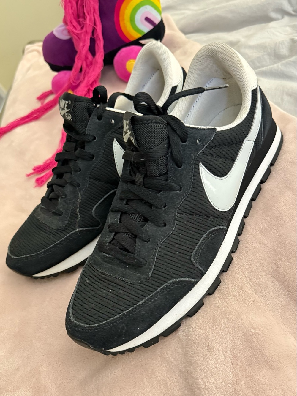 Nike Air Pegasus 83 'Black White' Men's Shoes Size 12